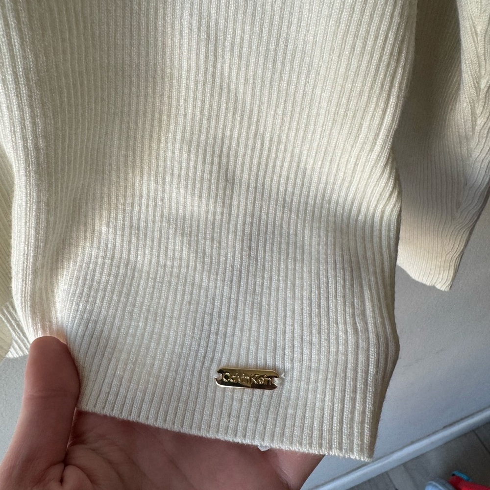 Calvin Klein Sweater with Collar - Picture 2 of 4